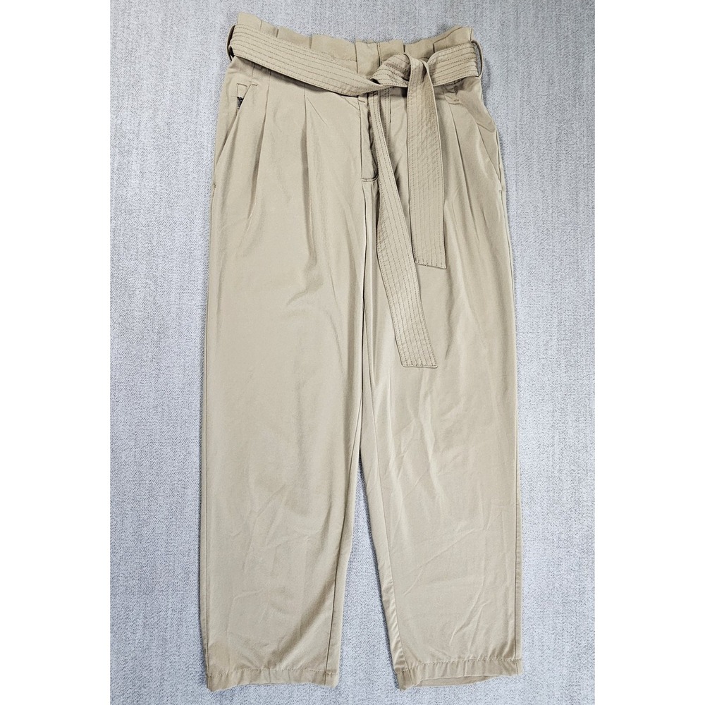 Athleta Skyline Pants II Dark Beige Dress Women's Pants Pockets Sz 0